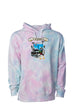 limited edition Tie Dye Cotton Candy Hoodie