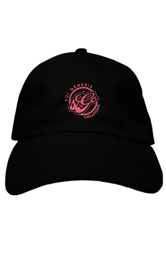 women pink logo baseball cap