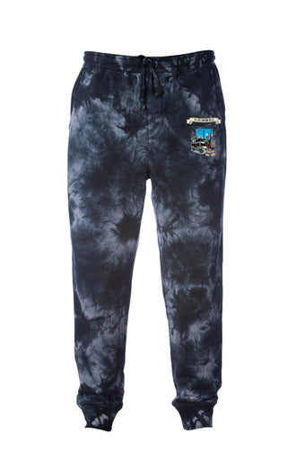 limited edition Crystal Tie Dye Joggers