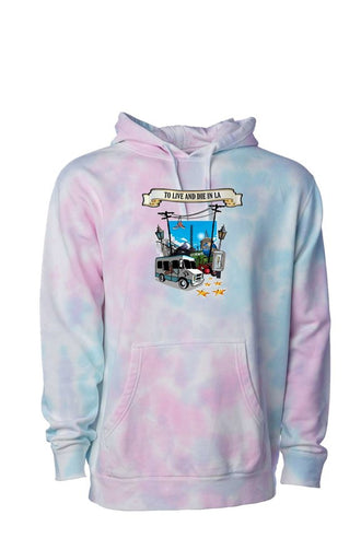 limited edition Tie Dye Cotton Candy Hoodie
